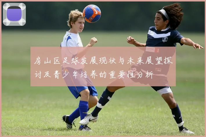 房山区足球发展现状与未来展望探讨及青少年培养的重要性分析